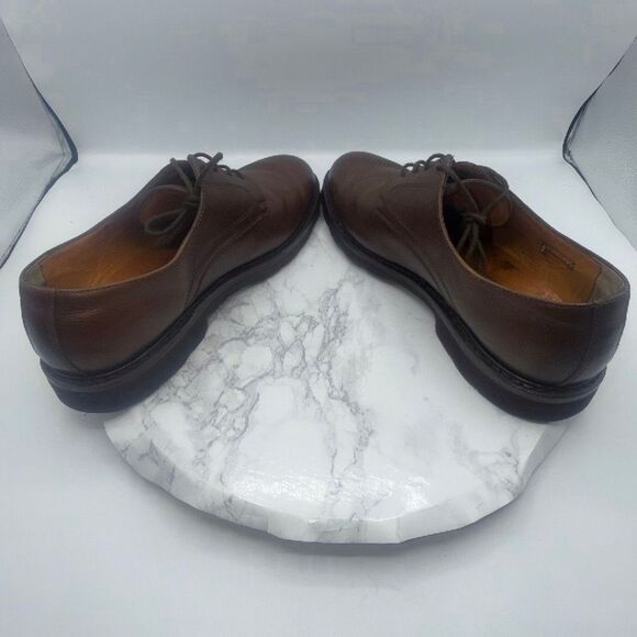 MEPHISTO Chestnut Brown Leather Marlon Oxford Shoes-10.5 main image 6